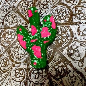 Cactus car freshie - scent - monkey farts